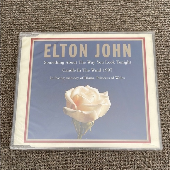 5/$25 Sealed Elton John CD -Commemorative Candle in the Wind 1997 Princess Diana - Picture 3 of 3